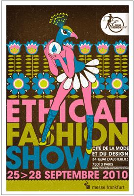 Affiche Ethical Fashion Show 2010