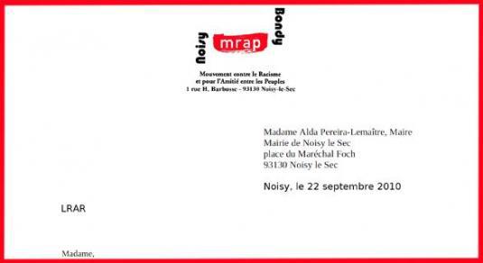 Le président du Mouvement contre le Racisme et pour l'Amitié entre les peuples ( M.R.A.P ) pourrait porter plainte contre le Mai