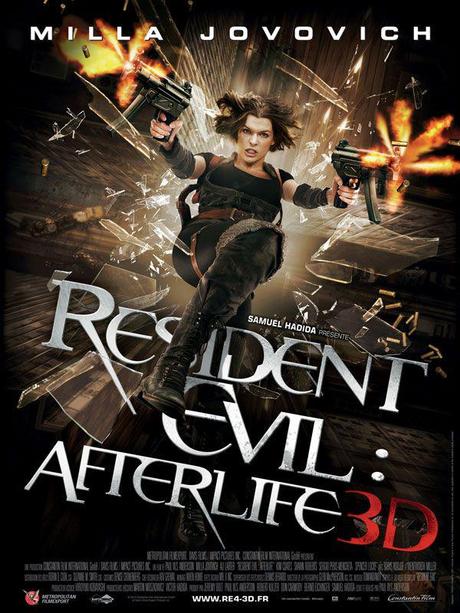 Critique cinéma: Resident Evil Afterlife (pas 3D)