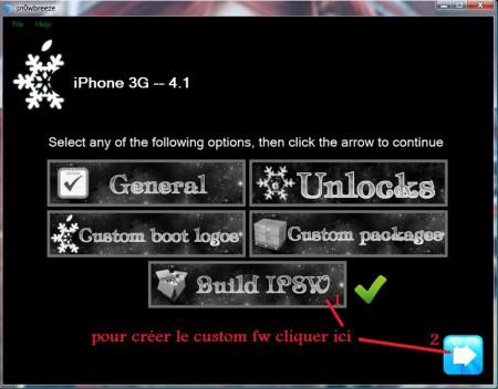 Tutoriel : Sn0wbreeze 2 Jailbreake iOS 4.1 sur iPhone 3G et 3GS, iPod Touch 2G et 3G (Windows)