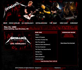RAPPEL : Livemetallica.com