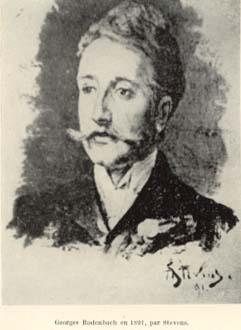 Georges Rodenbach par Jean de La Hire. 1899.