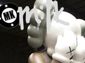 Kaws passing through companion milk