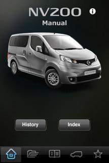 Mémoriser la localisation de son Nissan NV200 en stationnement sur iPhone...