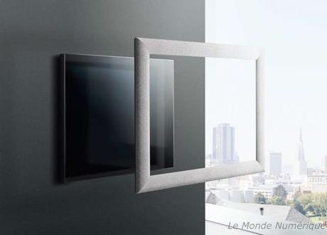 Avec NEOD, votre TV devient un miroir avec cadre