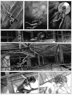 Planche tirée de la BD Les Terres creuses t.2 : Zara