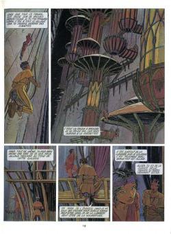 Planche tirée de la BD Les Terres creuses t.2 : Zara