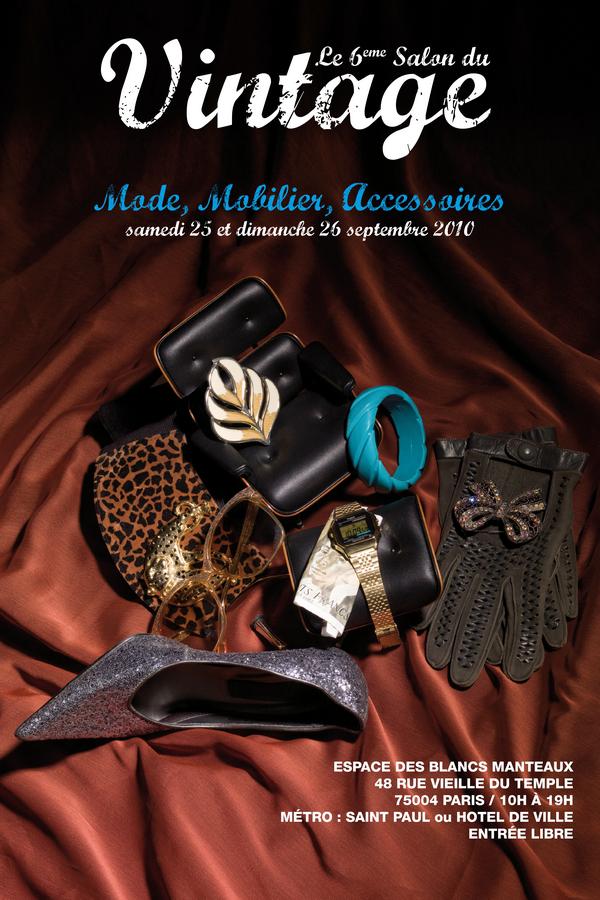 Salon du vintage 2010 mode accessoires fashion createurs friperie