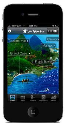 Destination Saint Martin sur iPhone et iPad...