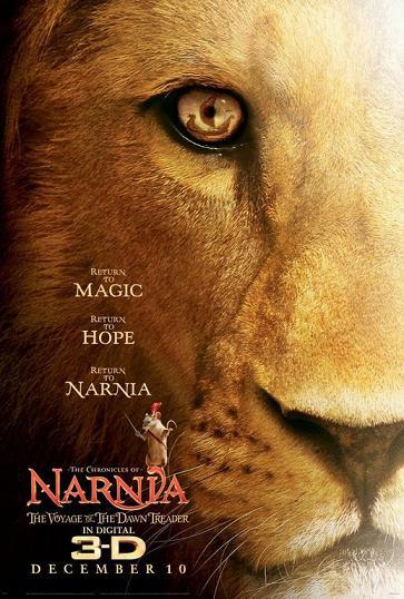 Affiche le Monde de Narnia : Chapitre 3 l’Odyssée du Passeur d’Aurore