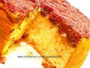 Gâteau renversé aux griottes et chocolat