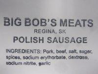 Big Bob's Meats - saucisson polonais