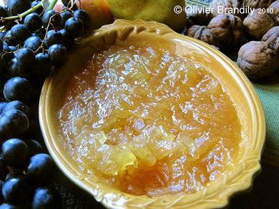Pommes confites en pâte de fruits