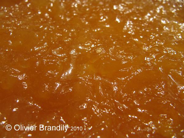 Pommes confites en pâte de fruits