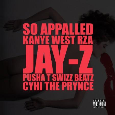 Kanye West ft. RZA, Jay-Z, Pusha T, Swizz Beatz & CyHi Da Prynce – So Appalled