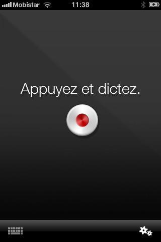 L’application iPhone du jour #4: Dragon Dictation
