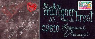 Art postal : à l'occasion de mon anniversaire.