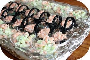 Tartare de saumon en cuillère apéritive – de Gabie