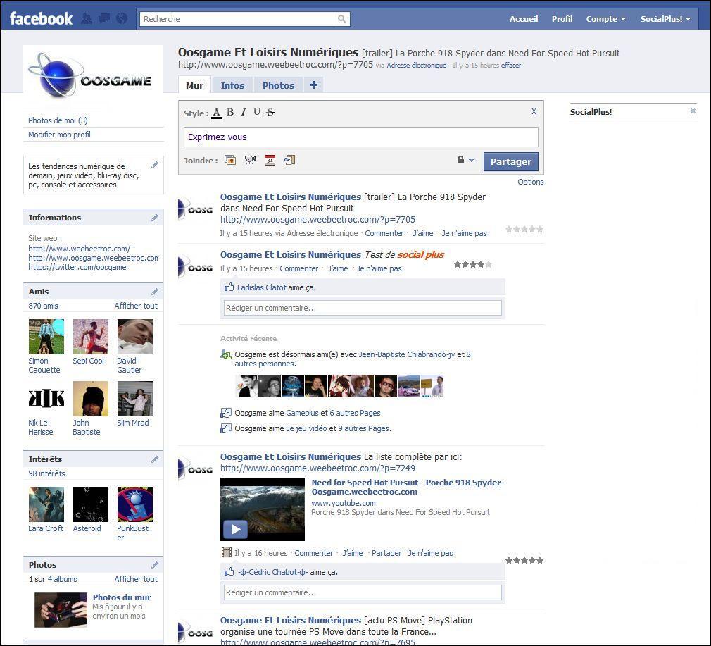 social+ oosgame weebeetroc [trucs et astuces] Modifier l’aspect de votre profil Facebook