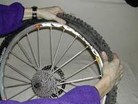 Crevaison à VTT ...