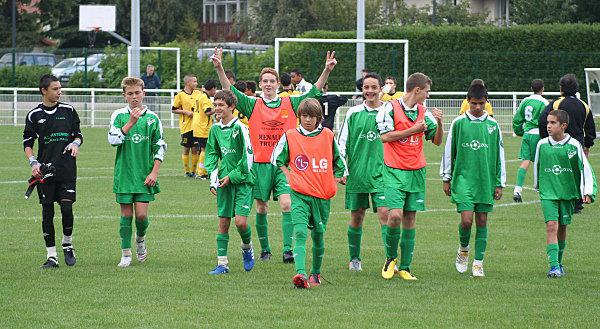 Un retour aux vestiaires victorieux pour les U15 du CS Ozo