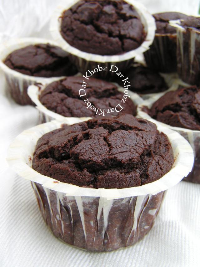 Muffins au chocolat de Dan Lepard