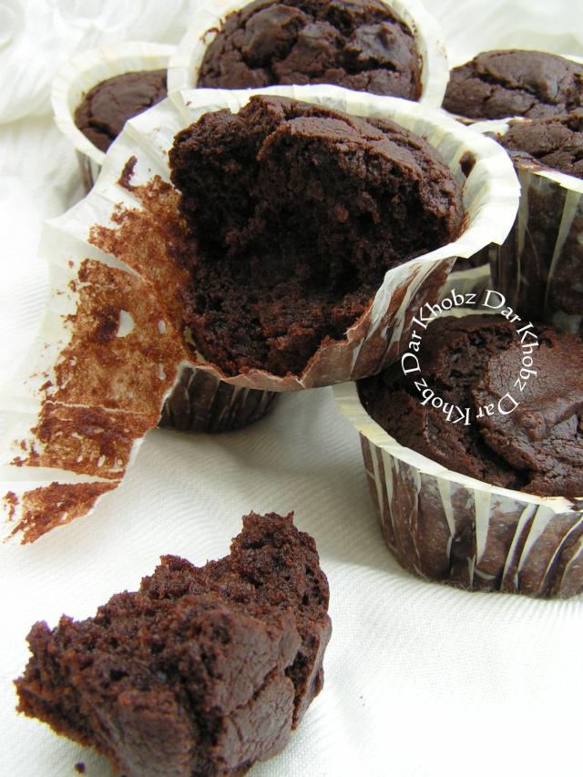 Muffins au chocolat de Dan Lepard