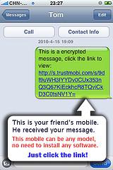 SecretSMS: Envoyez des SMS avec mot de passe sur iPhone...
