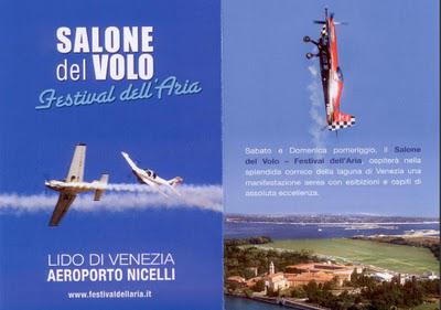 « Salone del Volo »  Festival de l’Air 2010 Aérodrôme Nicelli Lido de Venise