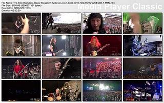 Big Four of thrash metal (Sonisphere 22/06/10) [8Go]