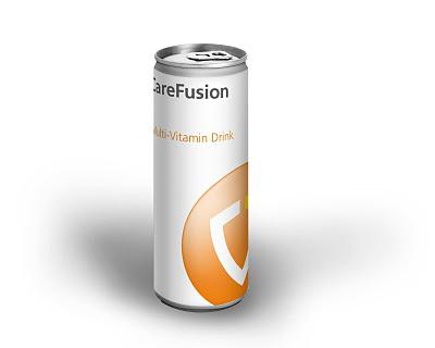 Care Fusion advertising drinks by Drinkyz