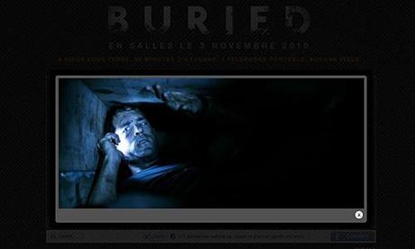 27 buried 03 Bande annonce interactive pour le film Buried