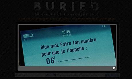 27 buried 02 Bande annonce interactive pour le film Buried