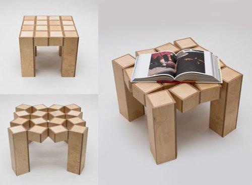 Table mouvante par Tom Cecil