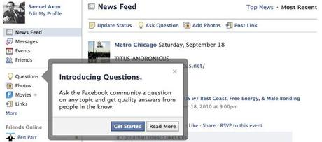 facebook-questions Facebook Questions : le début de la fin des forums