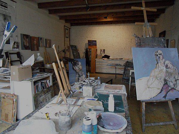 l'atelier en janvier 2010