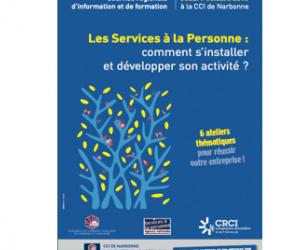 Conseils pour les entreprises de services à la personne à la CCI de Narbonne le 7 octobre