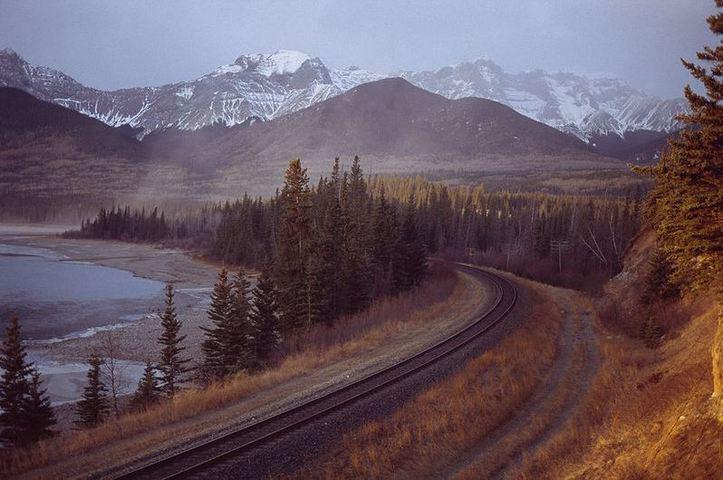 L'IMAGE DU JOUR: Chemin de fer au Canada