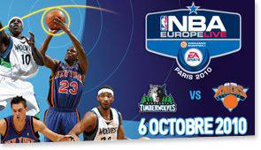 NBA Europe live. 3 - 7 Oct.
