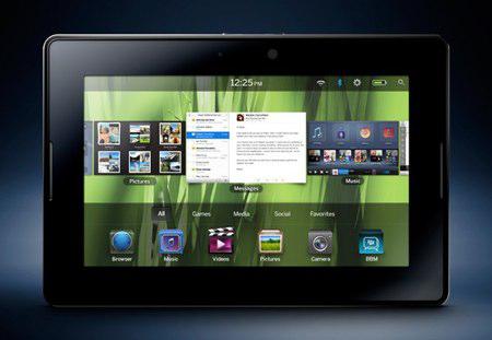 PlayBook : une tablette multimédia chez Blackberry pour 2011