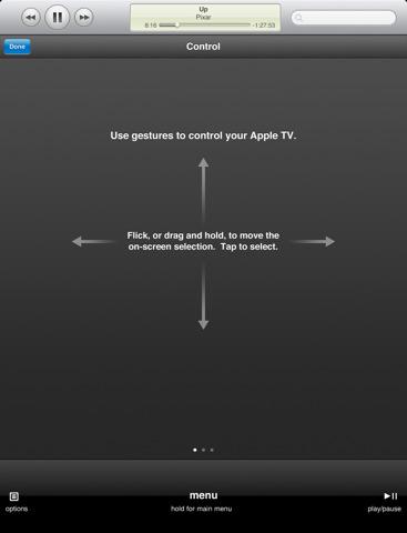 Remote 2.0 portée sur iPad et compatible Apple TV