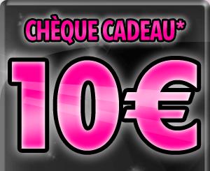 Chèque cadeau 10€