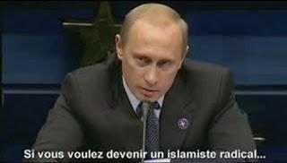 Entre élan modéré et islam radical,ci-gîtVladimir Poutine... Entre élan modéré et islam radical,ci-gîtVladimir Poutine...