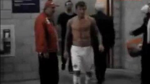 David Beckham ... Son clash avec un supporter de sa propre équipe (vidéo)
