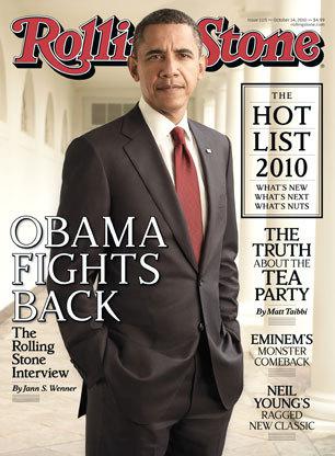 Le Président Obama x  Rolling Stone