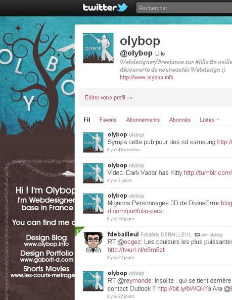 Creer son Background avec le nouveau Twitter