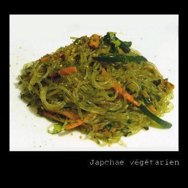 Japchae végétarien