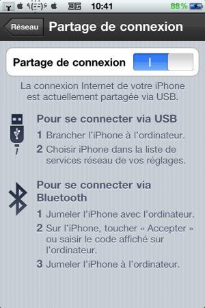 TetherMe 1.3.7 : permettre d’activer la fonction partage de la connexion internet