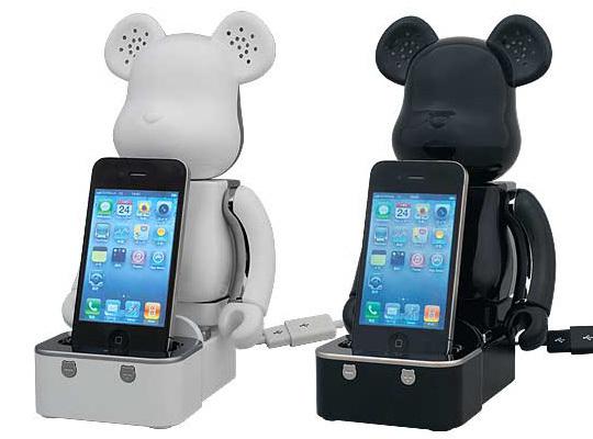 Be@rbrick Iphone/Ipod Speaker System by Medicom Toy