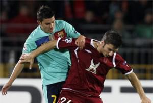 Le Barca peine malgré le Rubi Messi